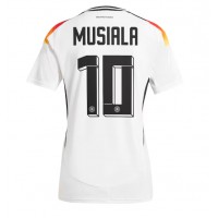 Nemecko Jamal Musiala #10 Domáci futbalový dres ME 2024 Krátky Rukáv
